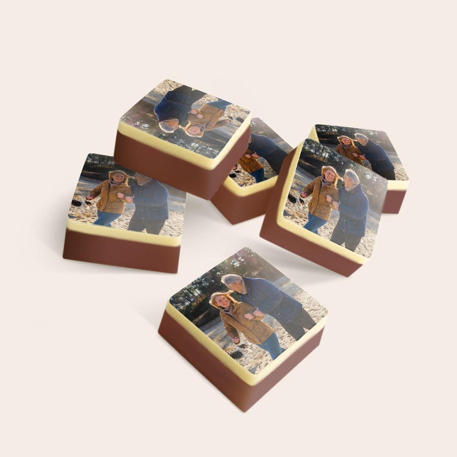 Personalised photo chocolates Personalised photo chocolates
