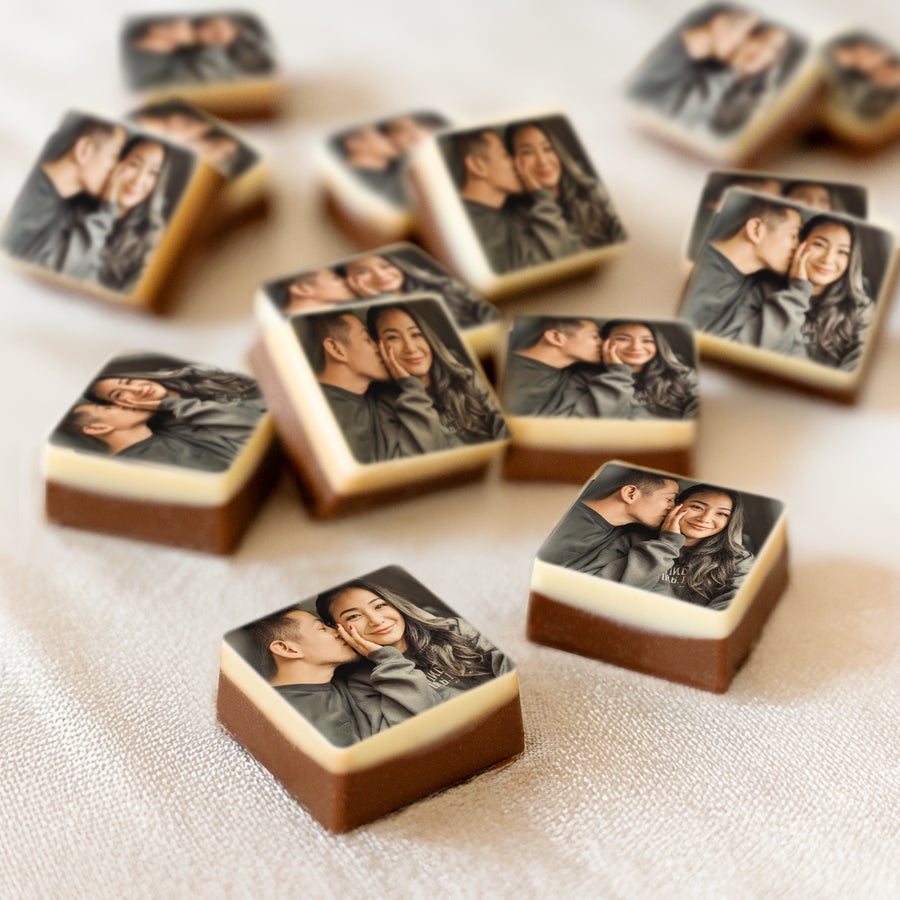 Personalised photo chocolates