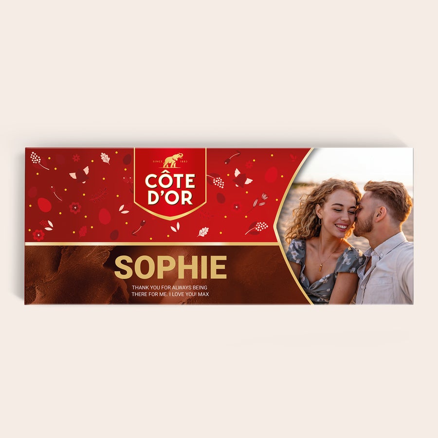 XXL personalised Côte d'Or chocolate bar