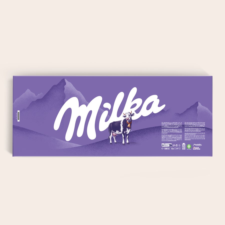 XXL personalised Milka chocolate bar