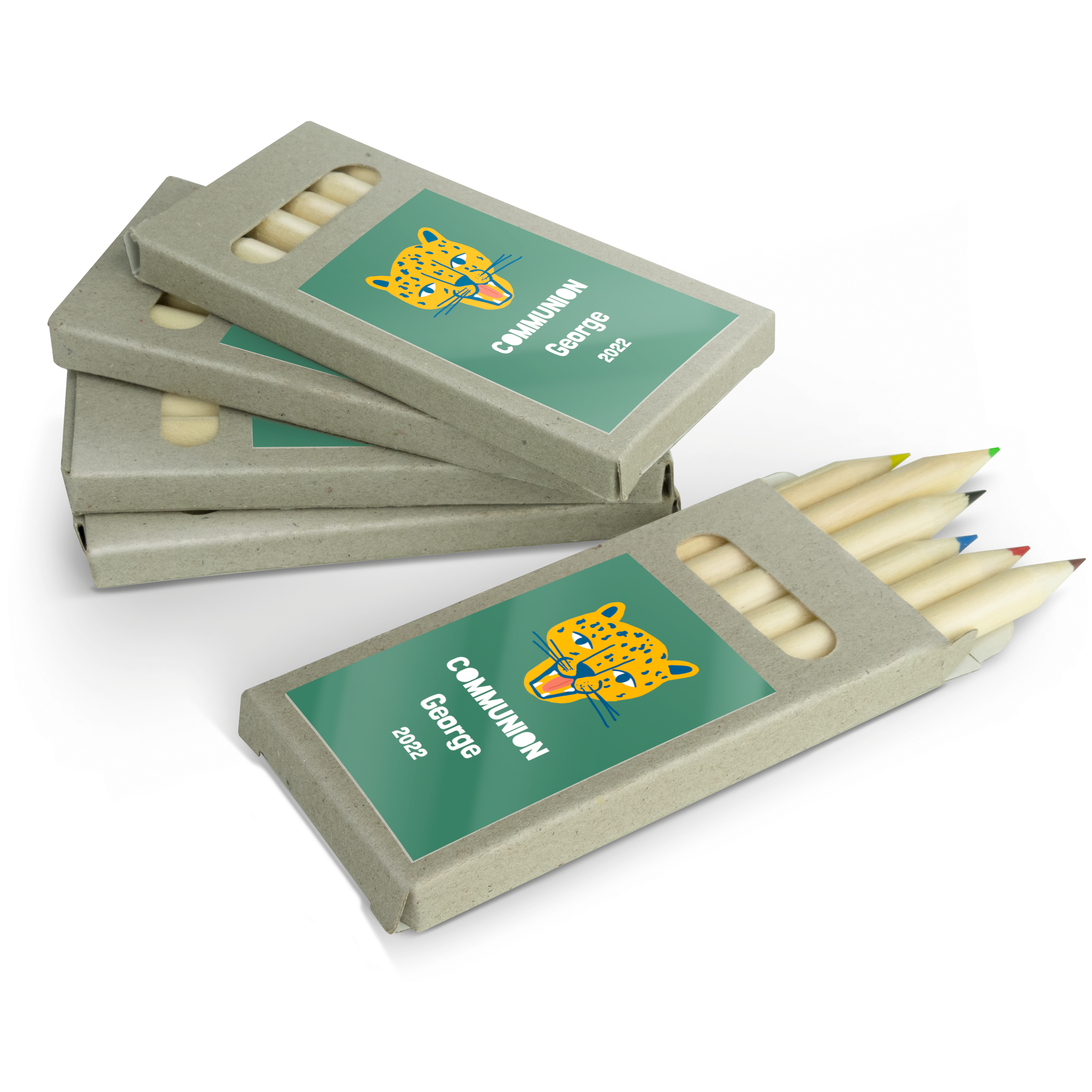 Personalised favours - Colouring pencils - 100 pcs