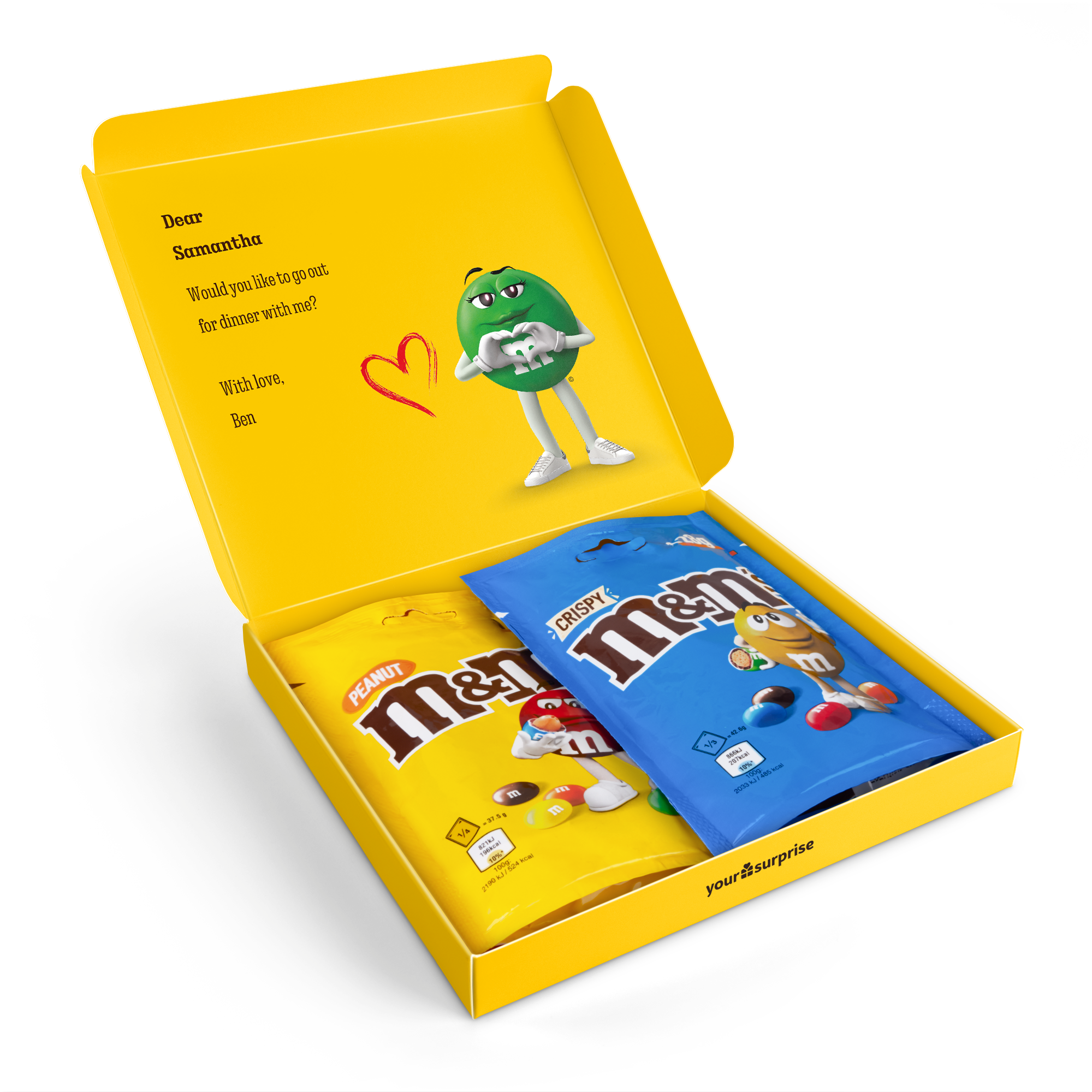 M&M's gift box