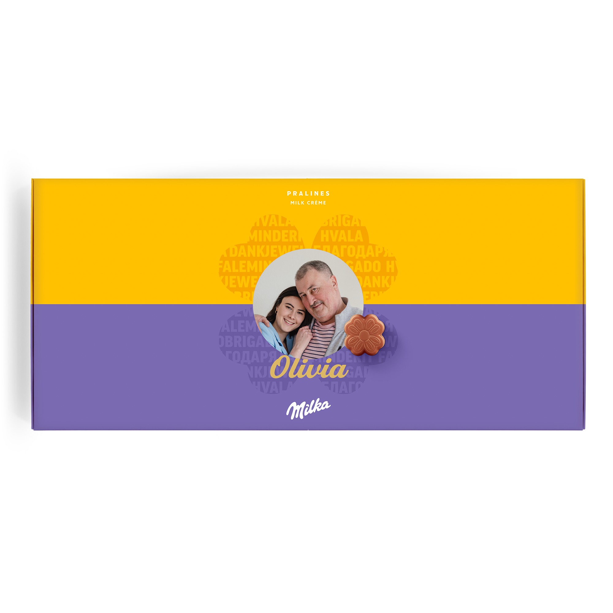 Milka giftbox - Thank you