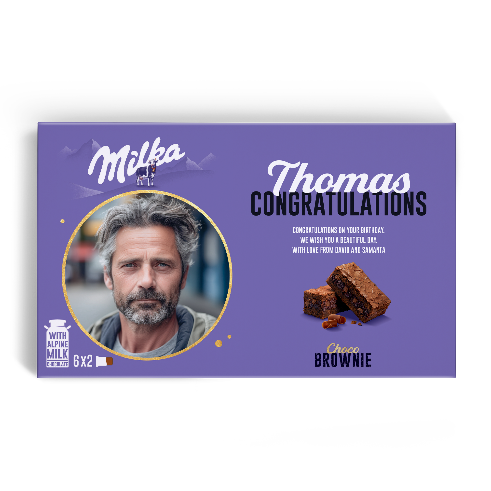 Milka giftbox - Brownies