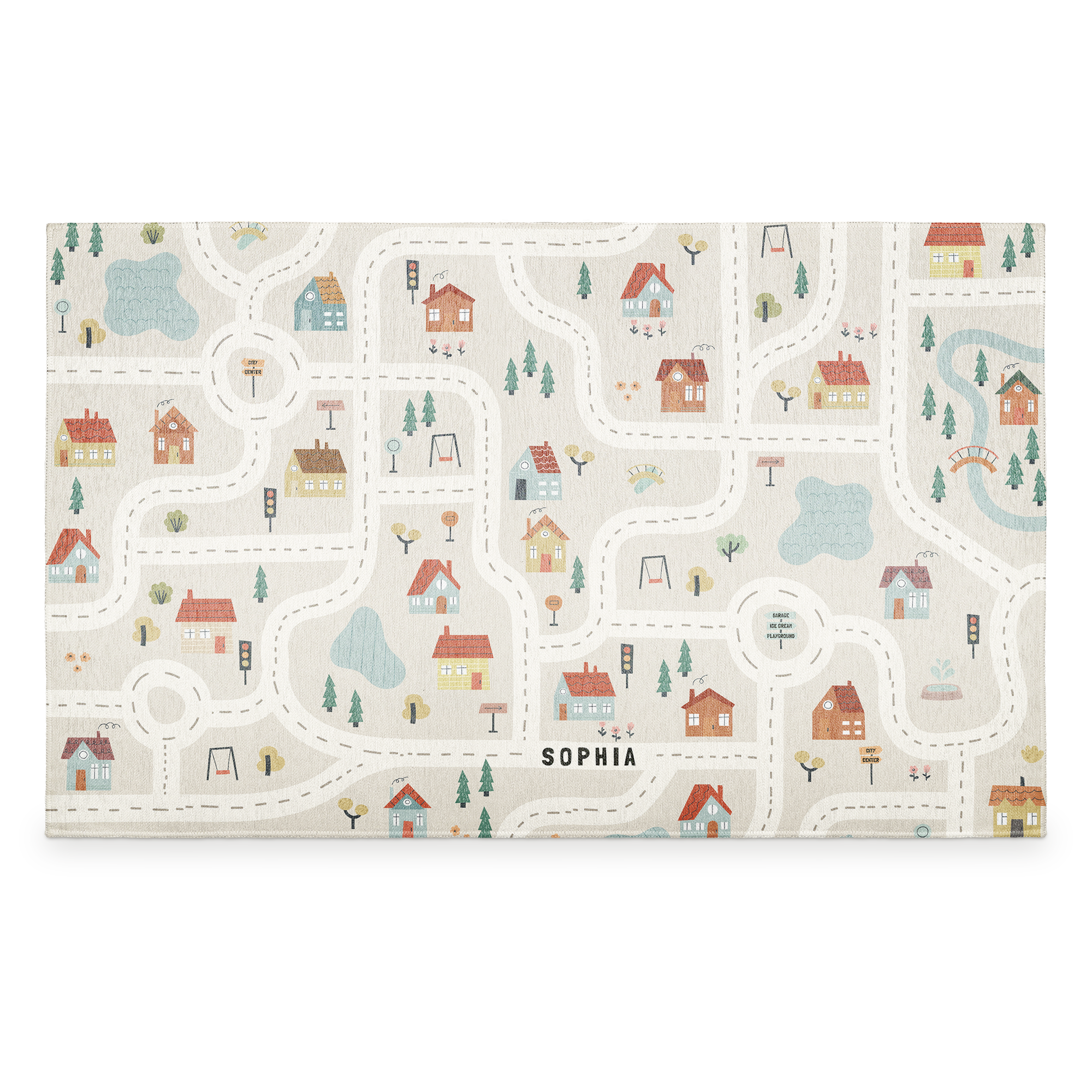 Personalised play mat - 122 x 75 cm