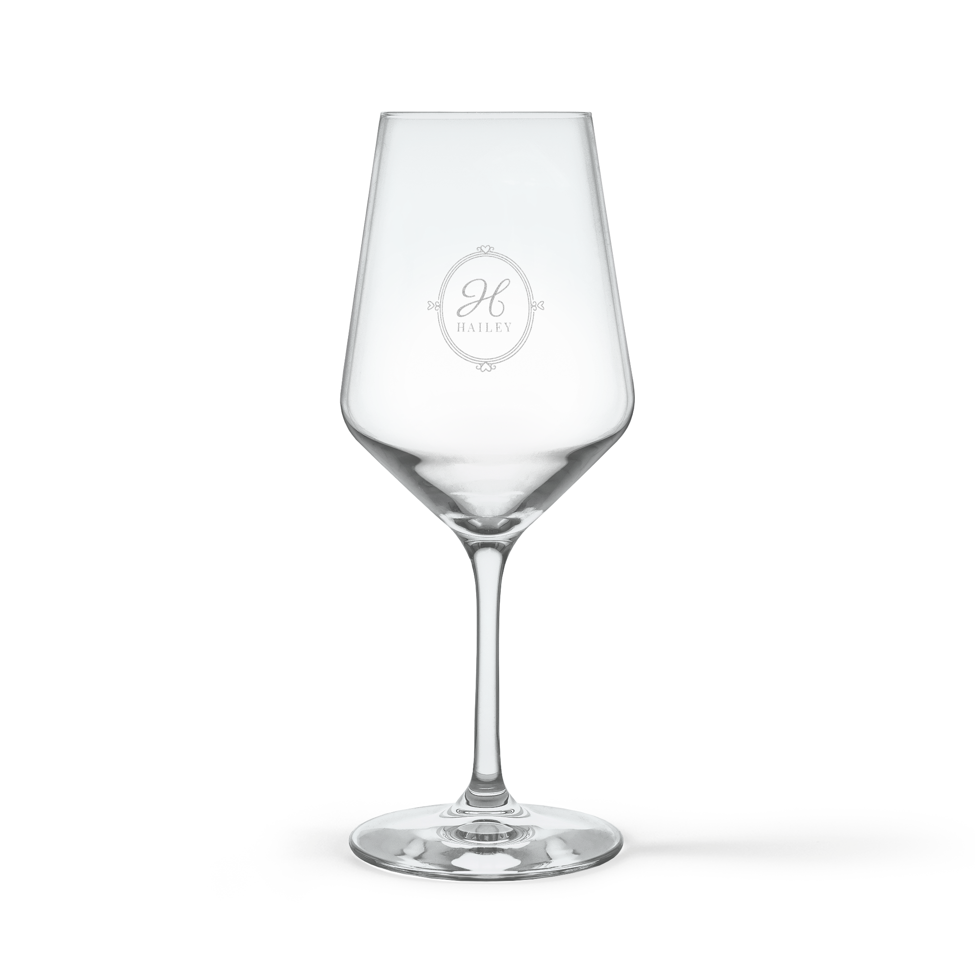 Personalised red wine glasses - Crystal glass - 1 pcs