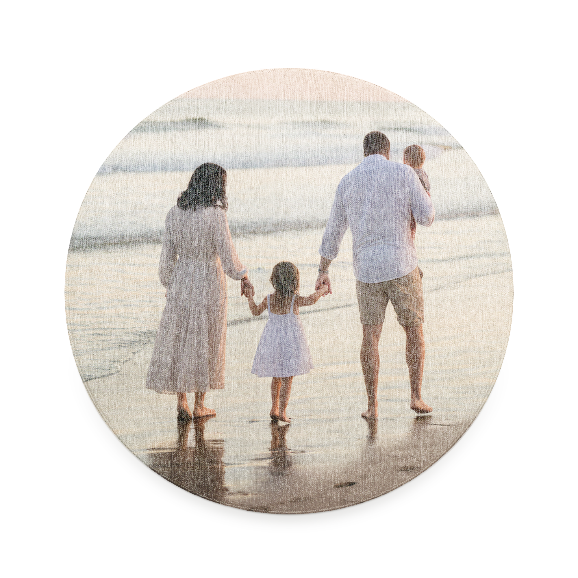 Personalised rug - ø 152 cm